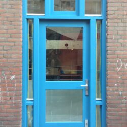 Nieuw kozijn en deur Beukenplein Amsterdam